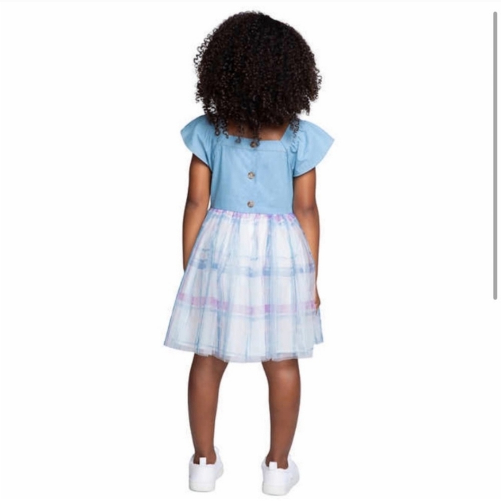 New! Calvin Klein Dress Size 7 girls kids toddler Fast shipping Holidays NWT NIB - Picture 3 of 8